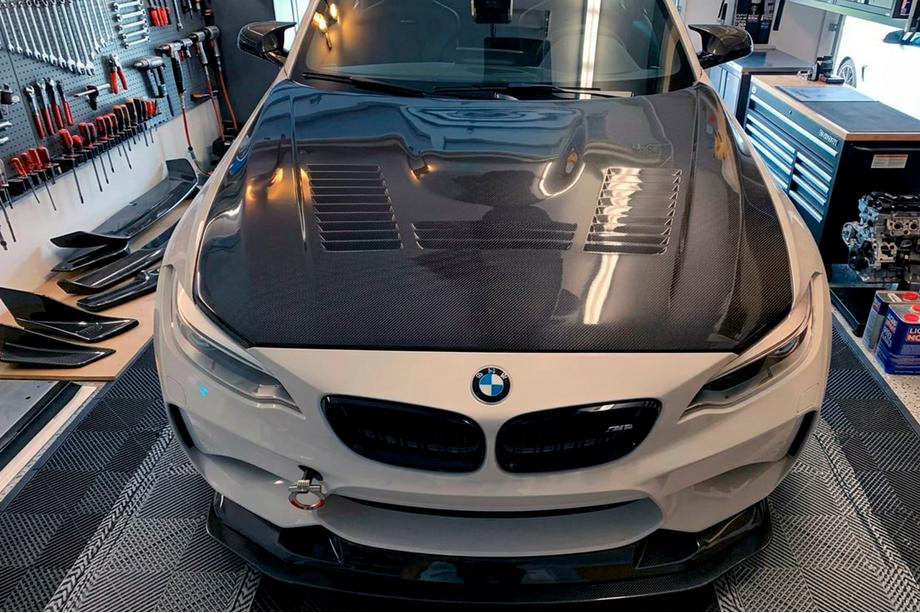 BMW 2. sērija F22/F23 2014–2021 Kapots V4 (oglekļa šķiedra) Image