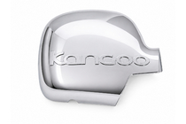 Renault Kangoo 2008–2020 Hromēts spoguļa vāciņš 2008-2013 ar logo, labais (1 gab.) foto 1