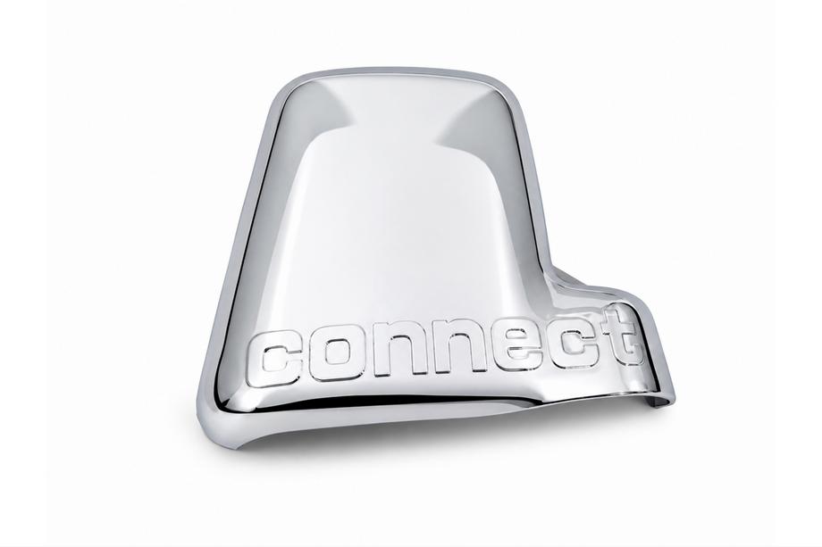 Ford Connect 2002–2006 Hroma spoguļa pārsegs ar logo labais (1 gab., plastmasa) Image