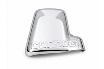 Ford Connect 2006–2009 Hromēts spoguļa vāciņš ar logo, labais (1 gab., plastmasa) foto 1