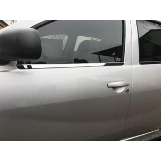 Logu apdares līstes (4 gab., nerūsējošais tērauds) Nissan Terrano 2014– foto 3