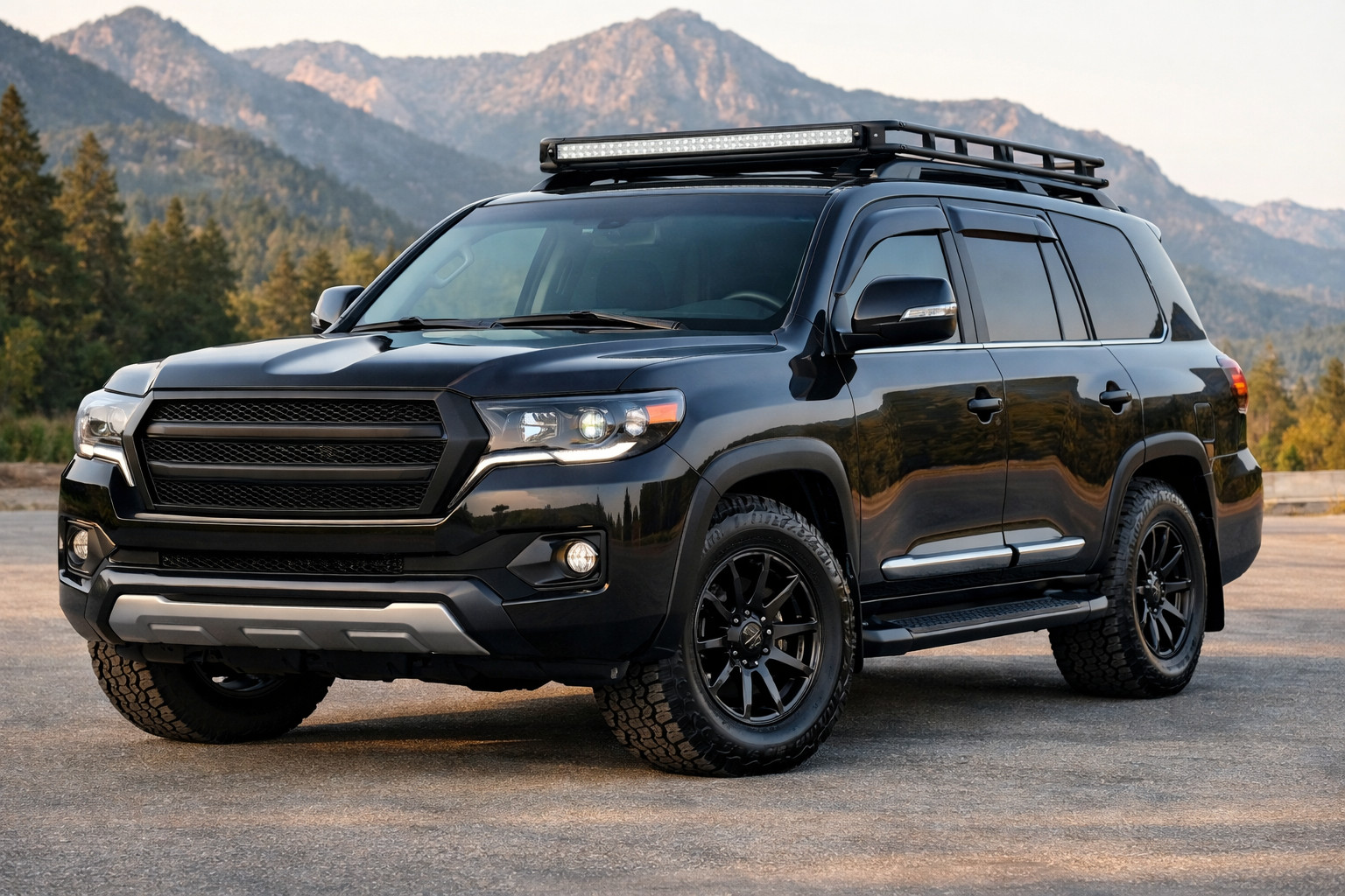 Kā atsvaidzināt Toyota Land Cruiser 200 bez pilna feislifta