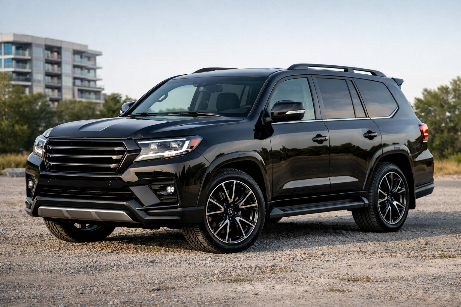 Ko uzstādīt Toyota Land Cruiser 200, lai iegūtu jaunāku vizuālo stilu