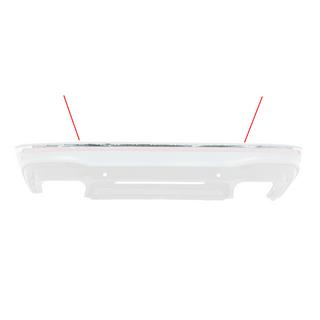 Aizmugurējā bufera hroma ieliktnis (centrālais, R 2021-2023) Volkswagen Tiguan 2016–2023 foto 1