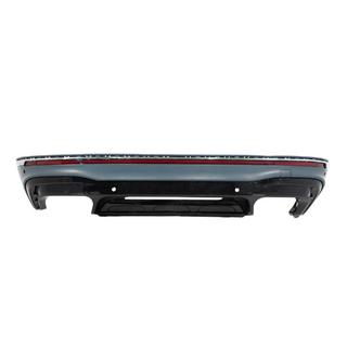 Aizmugurējā bufera hroma ieliktnis (centrālais, R 2021-2023) Volkswagen Tiguan 2016–2023 foto 3