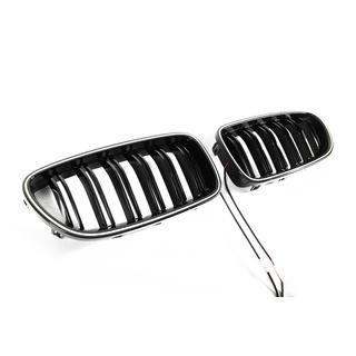 BMW nieru restes M-look ar LED (spīdīgi melnas) BMW 5. sērija F10/F11 2010–2016 foto 4