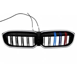 M-Color LED nieru reste (2022+, spīdīgi melna) foto 2