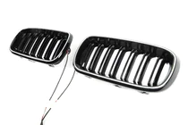 BMW X5 F15 2013–2018 BMW nieru restes M-look ar LED (spīdīgi melnas) foto 3