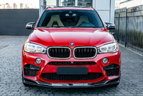BMW X6 F16 2014–2019 BMW nieru restes M-look ar LED (spīdīgi melnas) foto 1