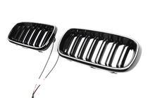 BMW X6 F16 2014–2019 BMW nieru restes M-look ar LED (spīdīgi melnas) foto 3