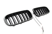 BMW X6 F16 2014–2019 BMW nieru restes M-look ar LED (spīdīgi melnas) foto 4
