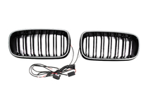 BMW X6 F16 2014–2019 BMW nieru restes M-look ar LED (spīdīgi melnas) foto 6