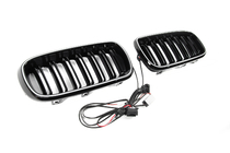 BMW X6 F16 2014–2019 BMW nieru restes M-look ar LED (spīdīgi melnas) foto 9