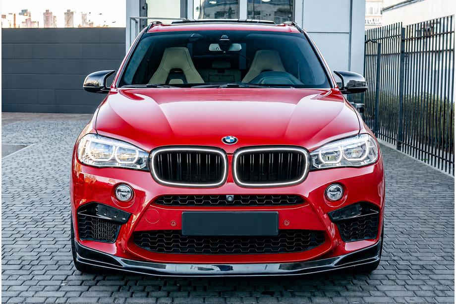 BMW X6 F16 2014–2019 BMW nieru restes M-look ar LED (spīdīgi melnas) Image