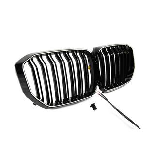 BMW nieru reste M-Look LED (2019-2022, melns spīdīgs) foto 3