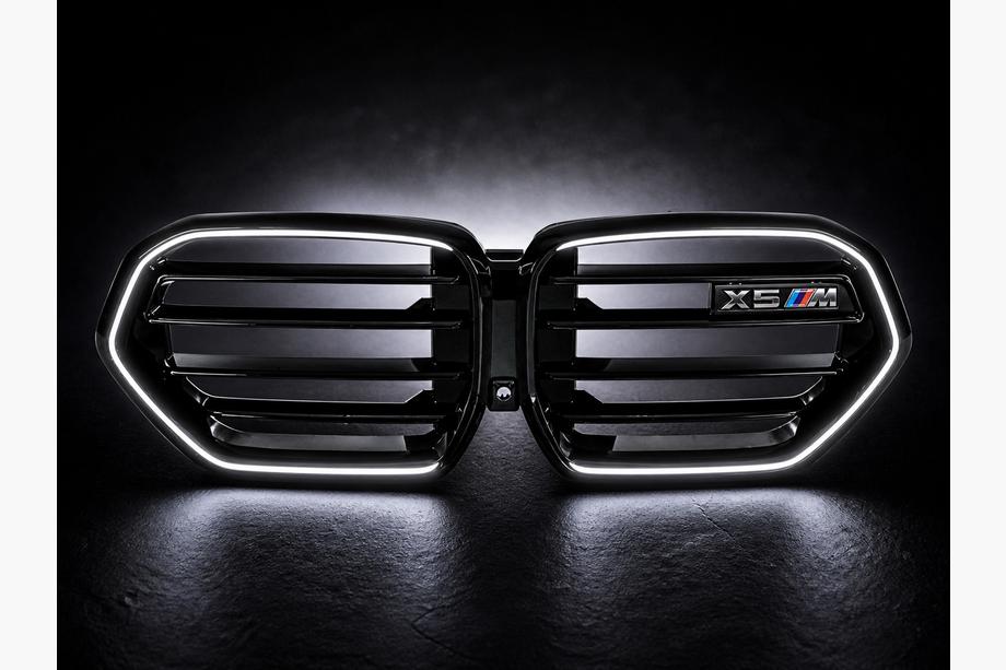 BMW X5 G05 2019–2026 LED nieru tipa radiatora reste (X5M F95, 2023+) Image