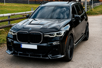 BMW X7 G07 2019– BMW nieru reste M-Look LED (2019-2022, melns spīdīgs) foto 2