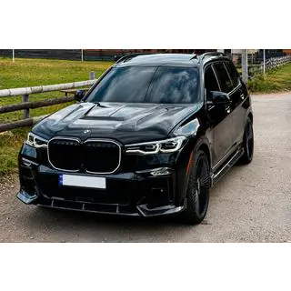 BMW nieru reste M-Look LED (2019-2022, melns spīdīgs) foto 2