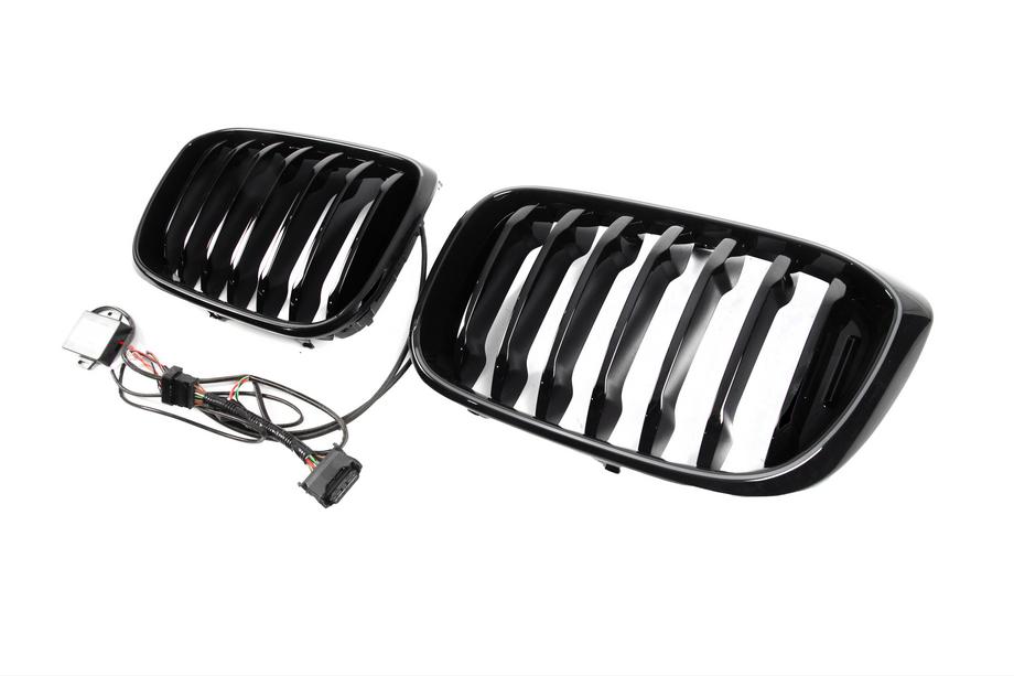BMW X3 G01 2018– Nieru reste 1 Bar LED (2018-2021, spīdīgi melna) Foto 7