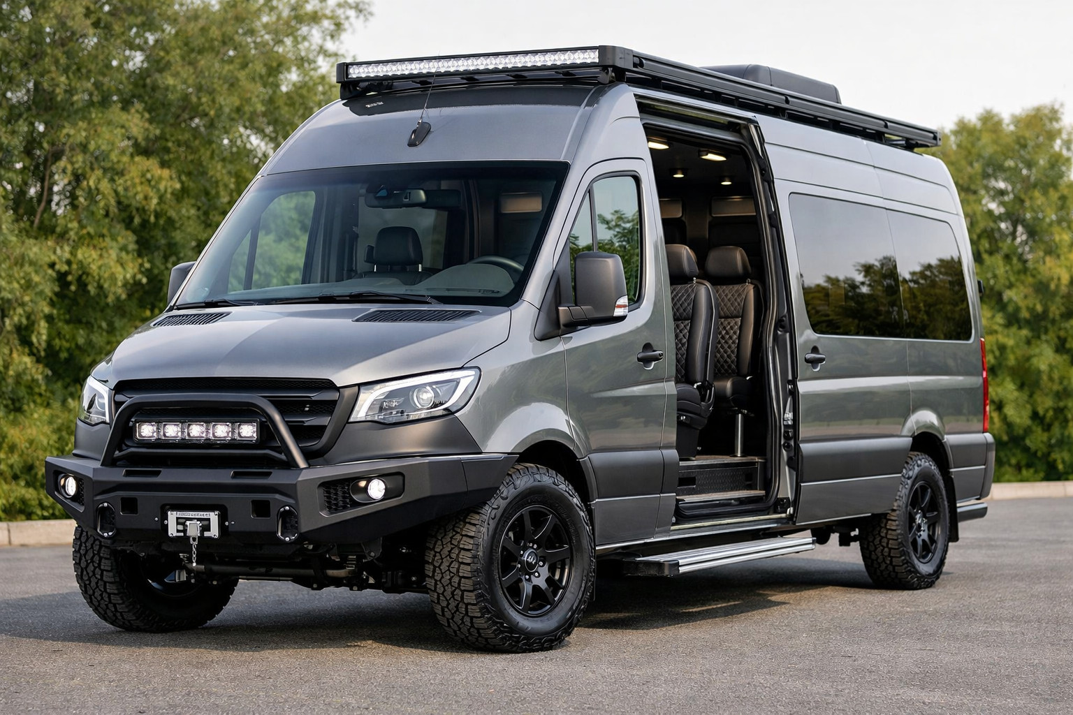Sākuma uzlabojums Mercedes Sprinter W907/W910 pasažieru autobusam