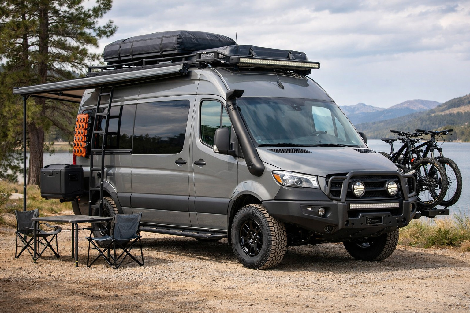 Ko uzstādīt Mercedes Sprinter W907/W910 tūrisma braucieniem
