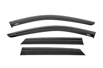 Mercedes ML W164 2005–2011 Logu vēja deflektori ar melnu moldingu Niken Luxury (4 gab.) foto 1