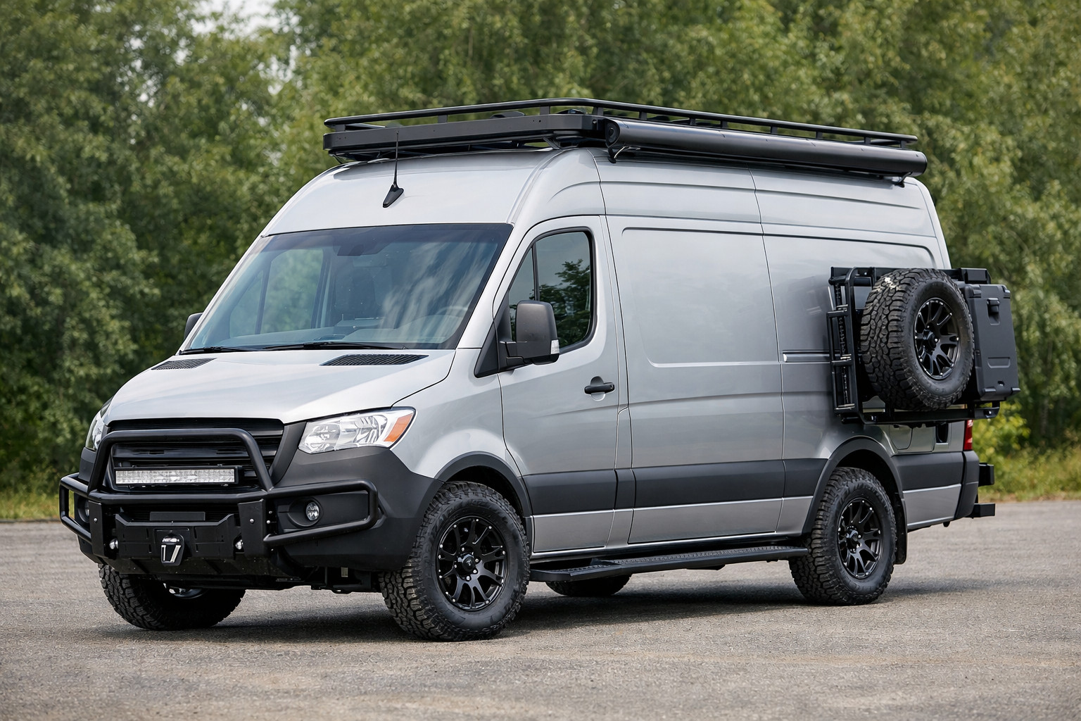 5 pirmie uzlabojumi Mercedes Sprinter W907/W910 biznesam