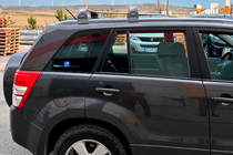 Suzuki Grand Vitara 2005–2017 Jumta bagāžnieka šķērstieņi oriģinālajām stiprinājuma vietām Ecem V3 (2 gab.) Melns, 110 cm foto 6