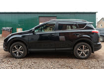 Toyota Rav 4 2013–2018 Pelēki OEM jumta reliņi (alumīnijs) foto 6