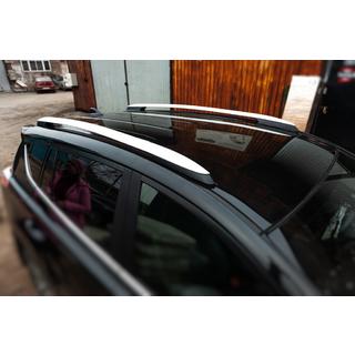 Pelēki OEM jumta reliņi (alumīnijs) Toyota Rav 4 2013–2018 foto 4