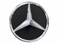 Mercedes GL class X164 2006–2012 Priekšējā emblēma ar glancētu korpusu (18,4 cm) foto 1