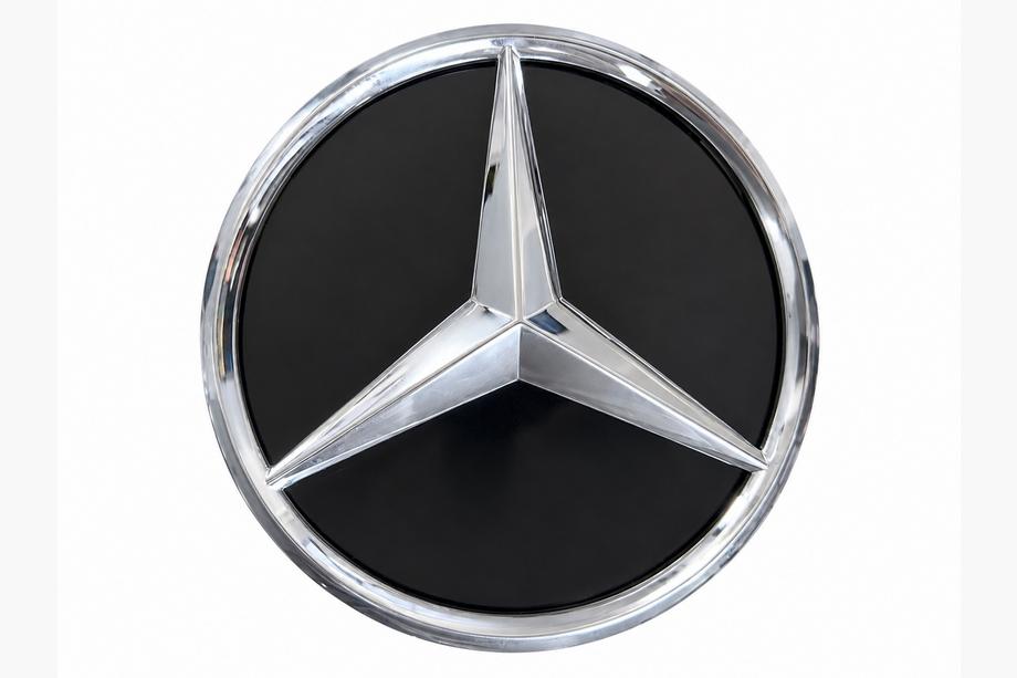 Mercedes GL class X164 2006–2012 Priekšējā emblēma ar glancētu korpusu (18,4 cm) Image