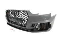 Audi A4 B9 2015–2024 Priekšējais bamperis RS-Style (radara sensoriem, 2015-2019) foto 4