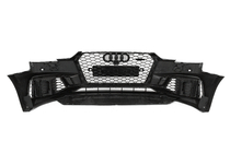 Audi A4 B9 2015–2024 Priekšējais bamperis RS-Style (radara sensoriem, 2015-2019) foto 9