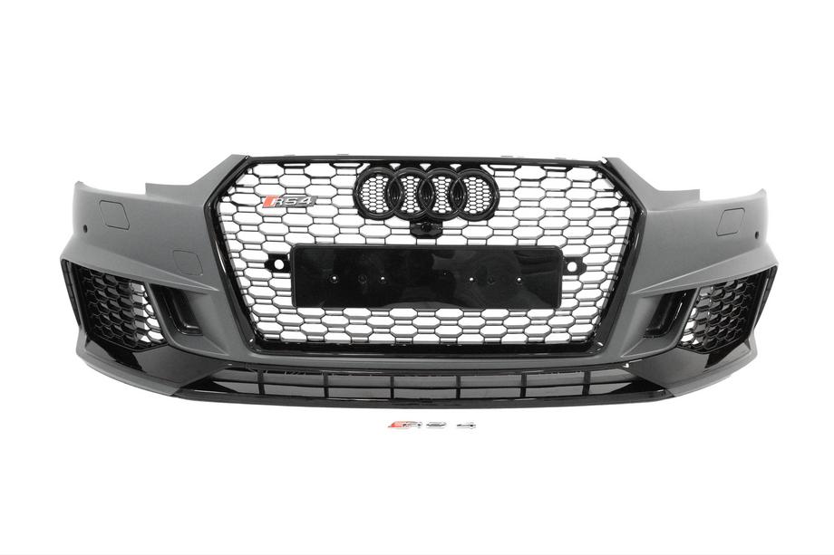Audi A4 B9 2015–2024 Priekšējais bamperis RS-Style (radara sensoriem, 2015-2019) Image