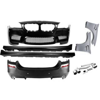Virsbūves komplekts ar spārniem V2 (M5 Power) BMW 5. sērija F10/F11 2010–2016 foto 1
