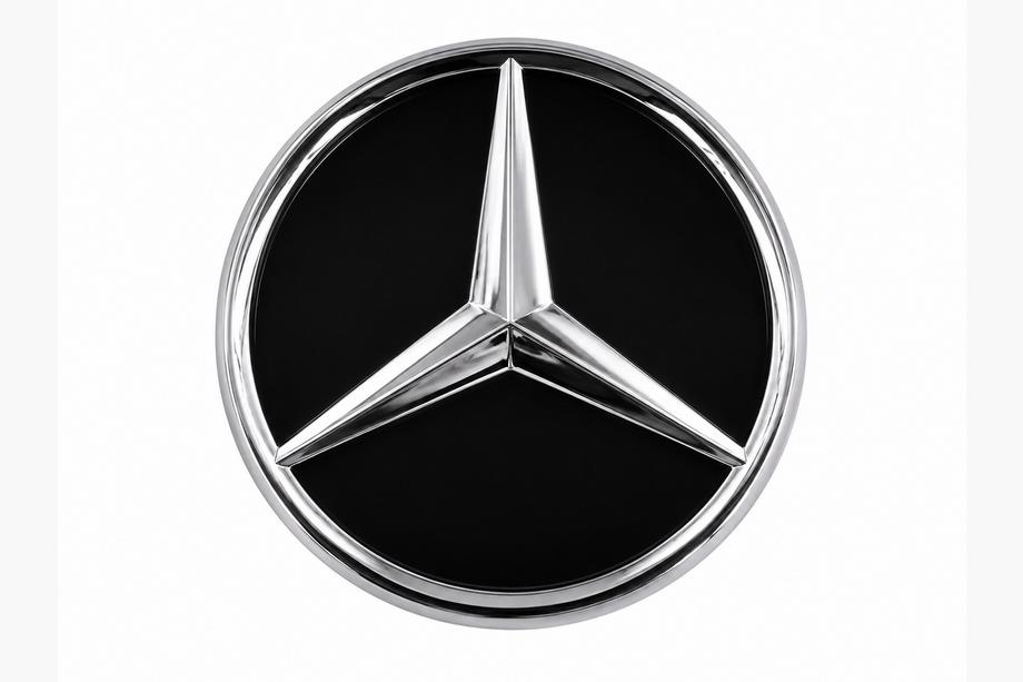 Mercedes G class W463 1990–2018 Priekšējā emblēma zem stikla (facelift) Image