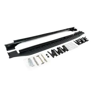 Sānu sliekšņi (side steps) OEM V3 (LWB, 2 gab.) foto 3