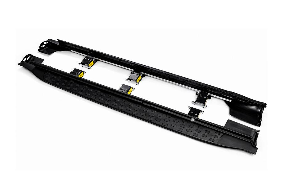 Jeep Grand Cherokee WL 2021– Sānu sliekšņi (side steps) OEM V3 (LWB, 2 gab.) Foto 9