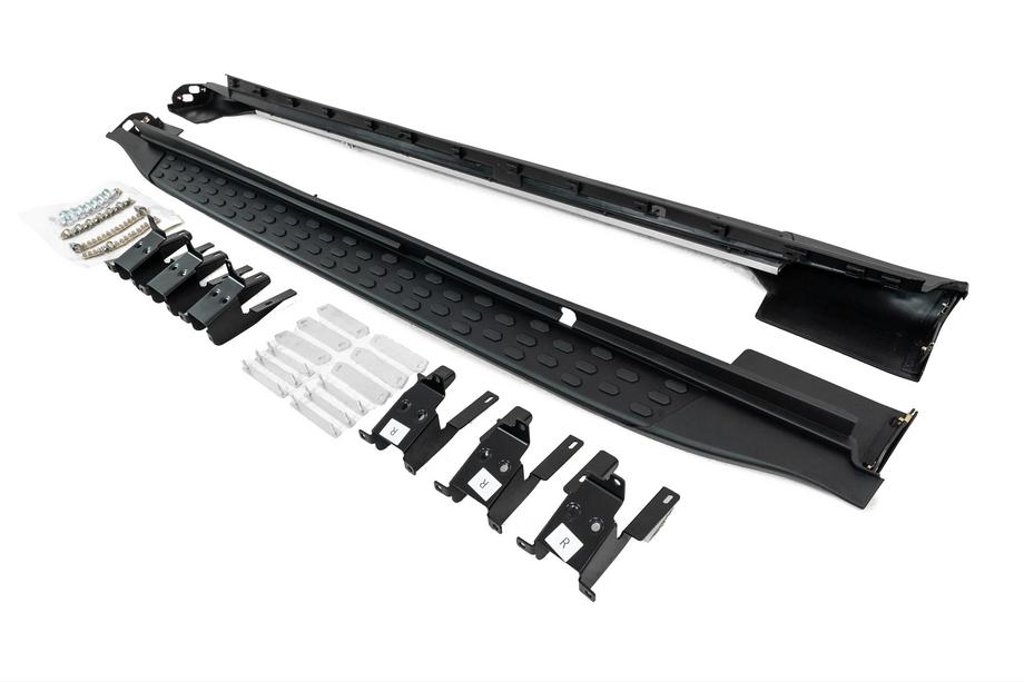 Jeep Grand Cherokee WL 2021– Sānu sliekšņi (side steps) OEM V3 (LWB, 2 gab.) Foto 2
