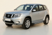 Nissan Terrano 2014– Sānu pakāpieni Allmond Grey (2 gab., alumīnijs) foto 1