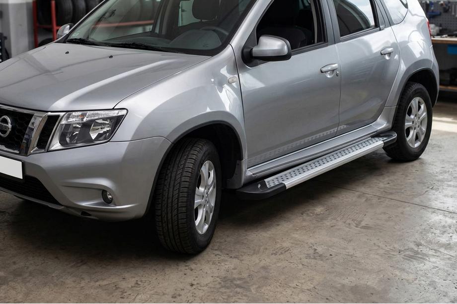 Nissan Terrano 2014– Sānu pakāpieni Vision New Grey (2 gab., alumīnijs) Image