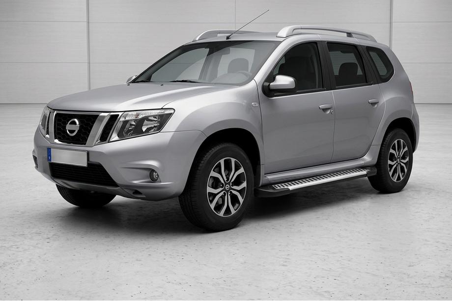 Nissan Terrano 2014– Sānu sliekšņi Line (2 gab., alumīnijs) Image