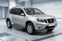 Nissan Terrano 2014– Sānu pakāpieni Vision New Black (2 gab., alumīnijs) foto 1