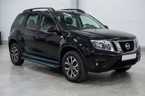 Nissan Terrano 2014– Sānu pakāpieni Maya Blue (2 gab., alumīnijs) foto 1