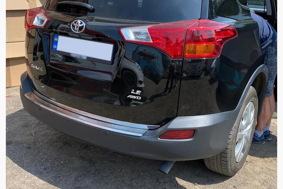 Toyota Rav 4 2013–2018 Bagāžnieka malas uzlika OmsaLine (nerūs. tērauds) (2013-2016) Image