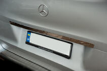 Mercedes Vito/V klase W447 2014– Plata līste virs numura zīmes (nerūsējošais tērauds) foto 2