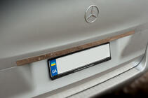 Mercedes Vito/V klase W447 2014– Plata līste virs numura zīmes (nerūsējošais tērauds) foto 3