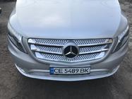 Mercedes Vito/V klase W447 2014– Priekšējās restes uzlikas 2014-2020 (5 gab., nerūsējošais tērauds) foto 7