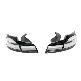 Aizmugurējie lukturi (Black LCI dizains) BMW 5. sērija F10/F11 2010–2016 foto 3